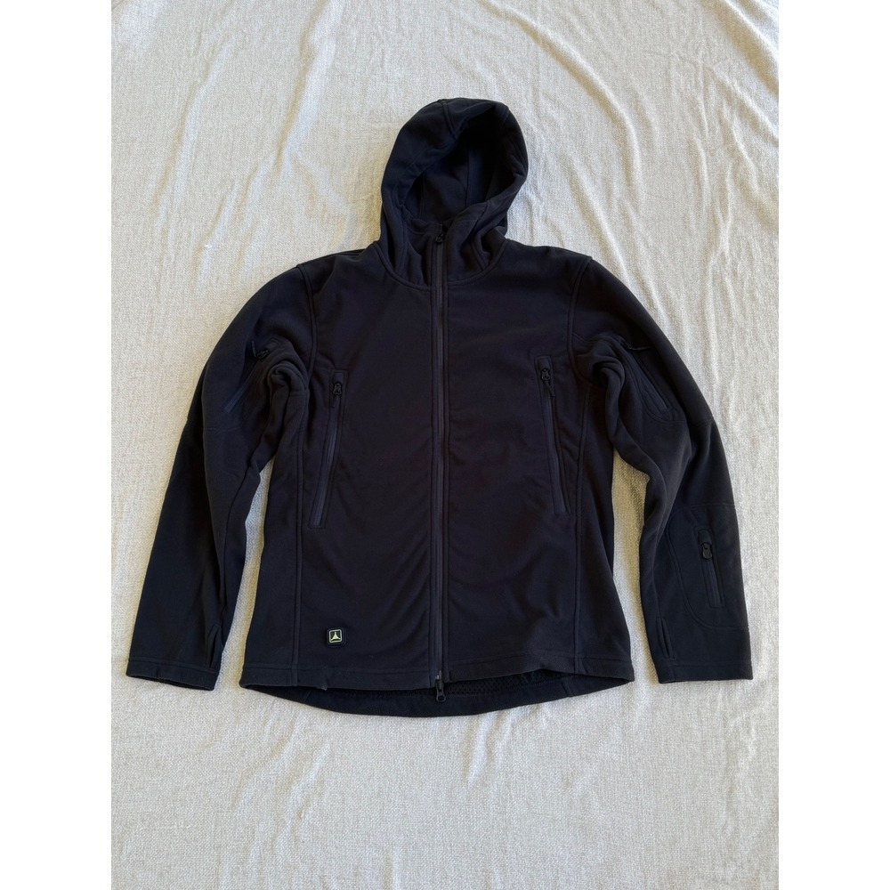 Triple Aught Design TAD Ranger Hoodie LT Polartec Fleece Jacket Black Mens Med